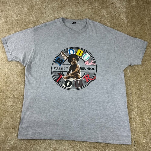 Bad Boy Records Tシャツ Rap tee Bad Boy Records logo long Sleeve T-Shirt | b-side-clothing