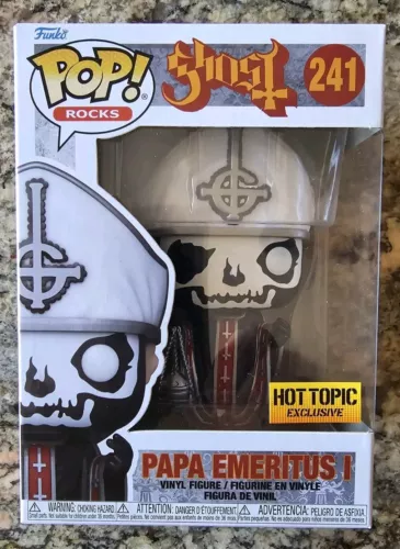 Funko Pop! Ghost  Papa Emeritus I  241  Hot Topic Exclusive 