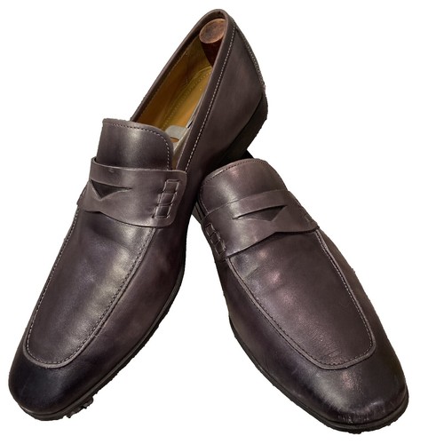 Magnanni Merino Gray Leather Dress Sneakers 9.5M Merino Fashion Sneaker – Shoezen main image 3