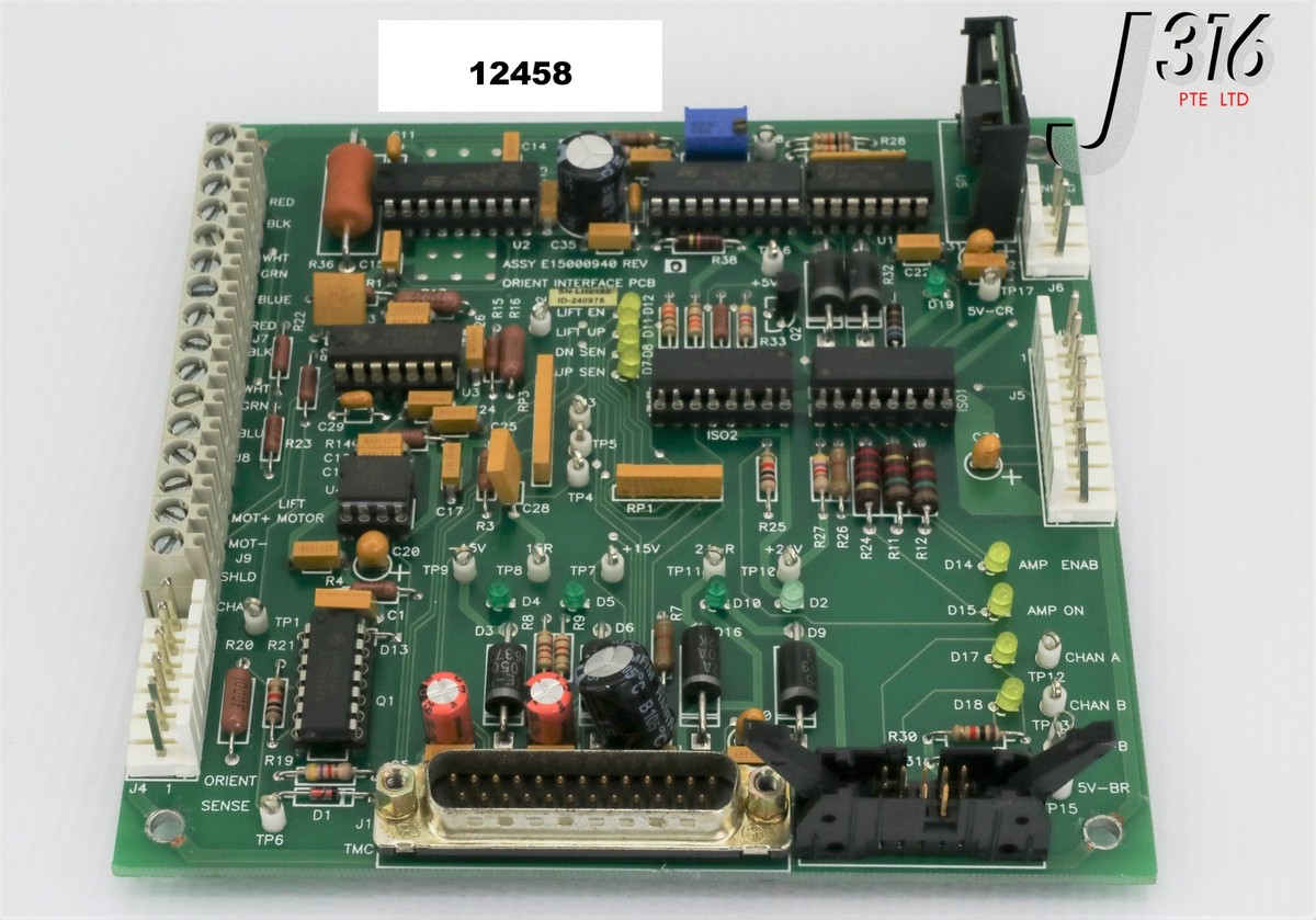 12458 VARIAN PCB, ORIENT INTERFACE BD E15000940 | eBay