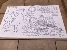 Aufb&uuml;gelmuster Sticken Blumen Kreuzstich Handarbeit