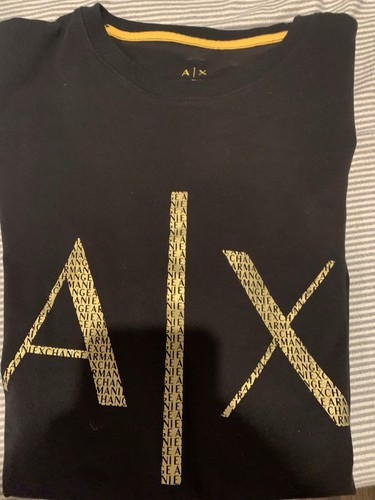 armani exchange t shirt men small