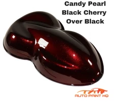Candy Pearl Black Cherry Over Black Base Gallon Paint Kit + High Solids Clear