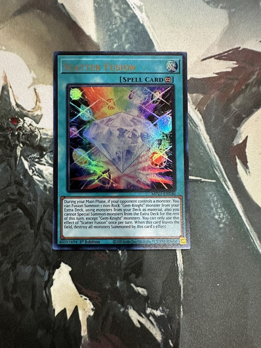 Yugioh Scatter Fusion Ultra Rare MP23