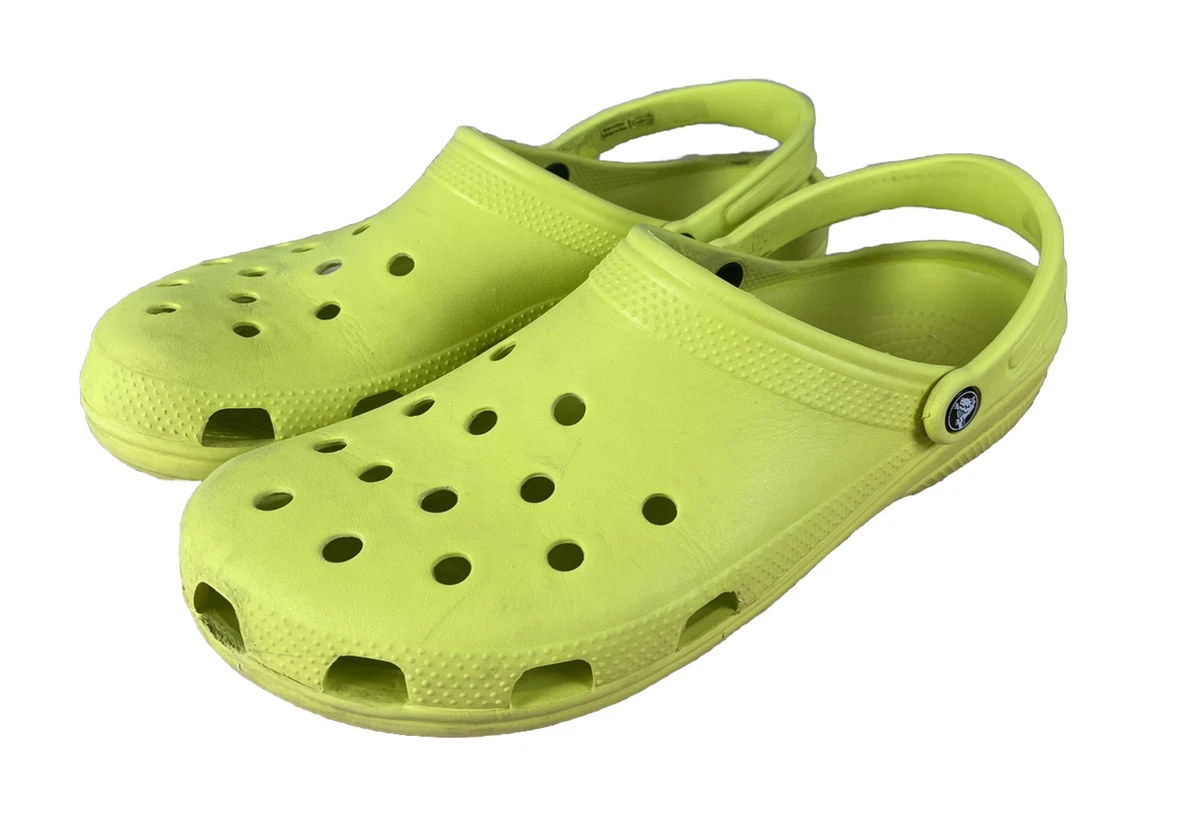 Bright 2025 green crocs