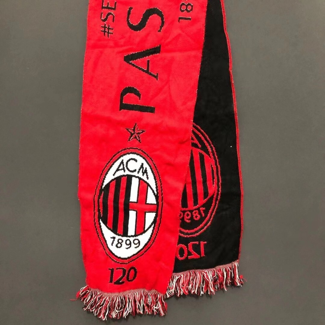 Écharpe Ultras Milan - BRIGATE ROSSONERE Tipo Raso, Supporter AC Milan
