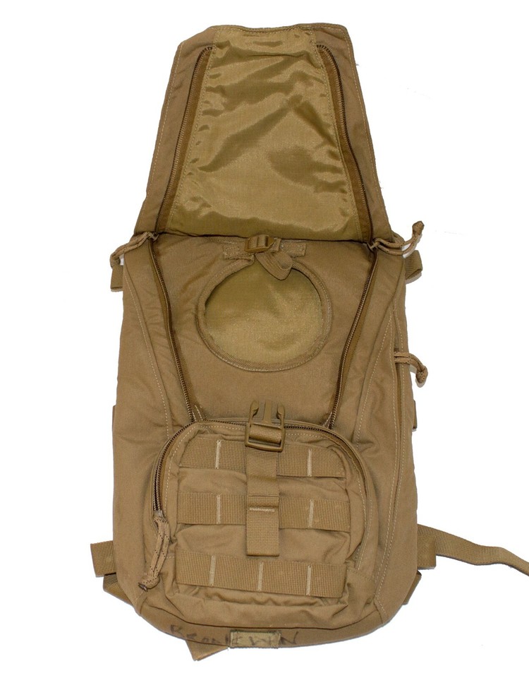 USMC Issue Coyote FILBE HYDRATION PACK Carrier Backpack (No Bladder) GC ...