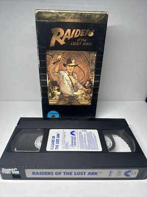 Indiana Jones Raiders Of The Lost Ark (1986 VHS) Harrison Ford