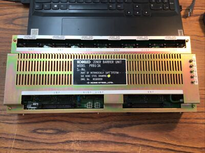 #ad KOBELCO Zener Barrier Unit PRBU 3A VR7 $195.00