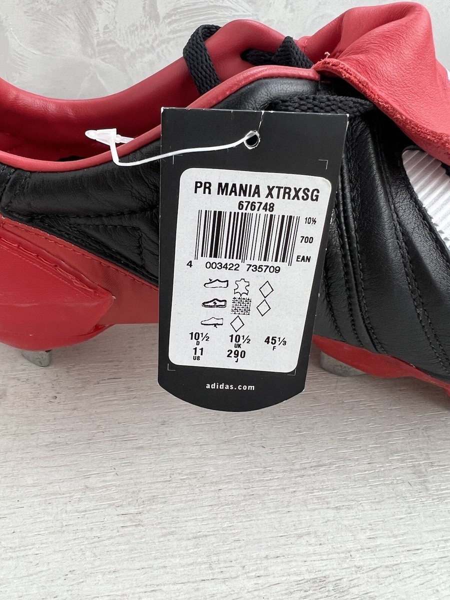 Adidas Predator Mania Red Black Football Cleats Soccer Boots Elite