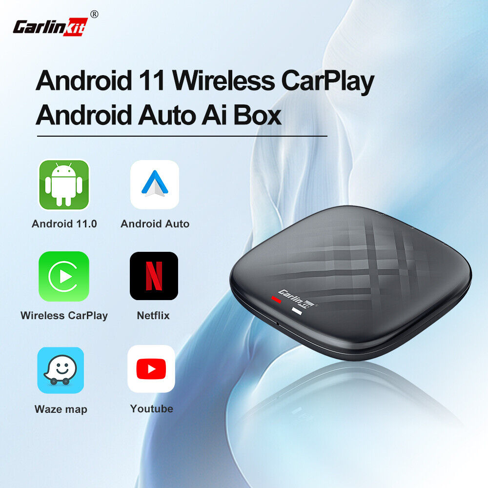 Carlinkit Android 11 Wireless Carplay AI Box Android Auto Car Multimedia  Player