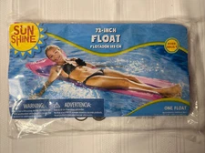 Sunshine Inflatable Adult Mat Raft Mattress Swimming Pool Float 72-inch / 183 cm