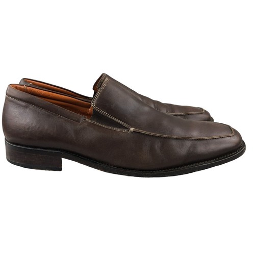 Gordon Rush Dress Shoes Size 9 Mens Brown Loafer Slip On | eBay