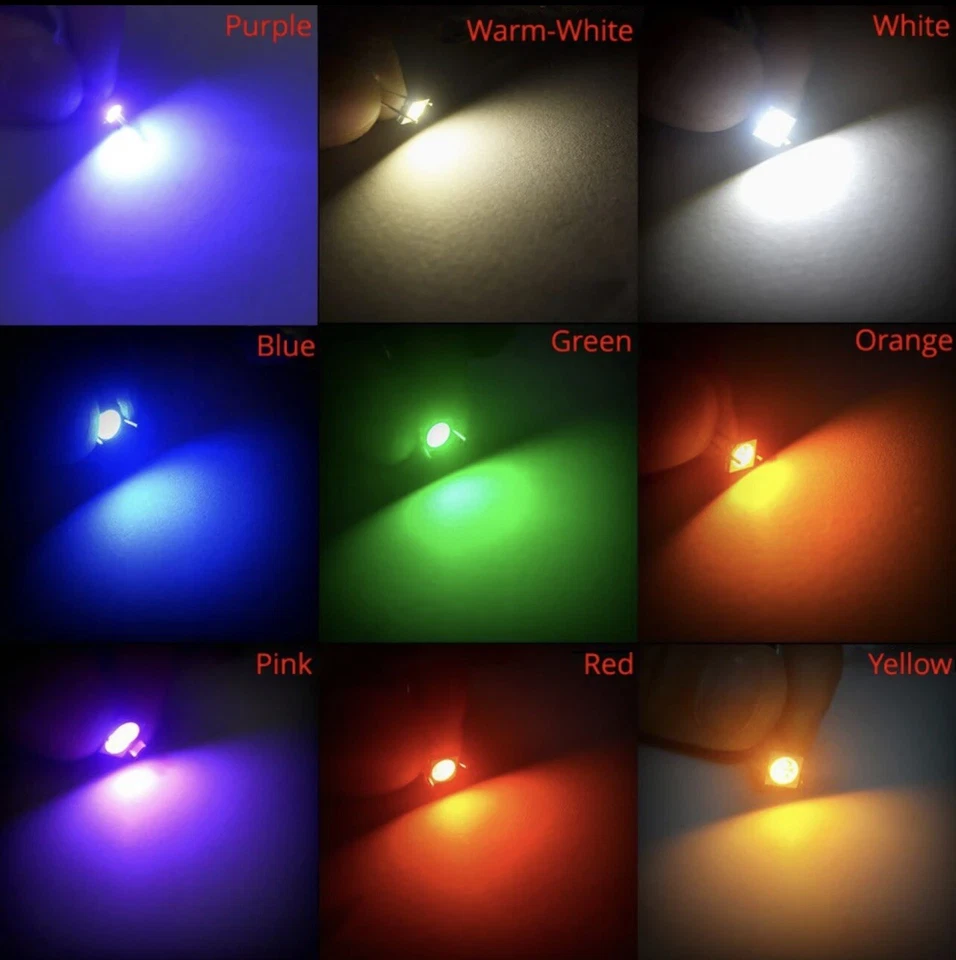 100pcs 3mm Diffused 0.5Hz Slow flashing LED Blinking Light Emitting Diode Round - image 2 of 4