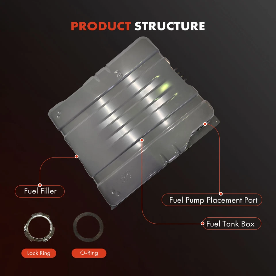 Tanque de gasolina de 20 galones para Dodge Charger Coronet Plymouth Road Runner 72-73 Foto 2 de 4