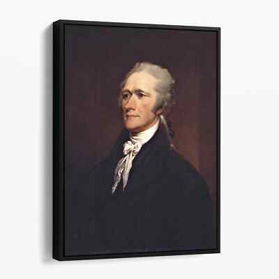 Alexander Hamilton by John Trumbull USA Presidents Canvas Wall Art Print