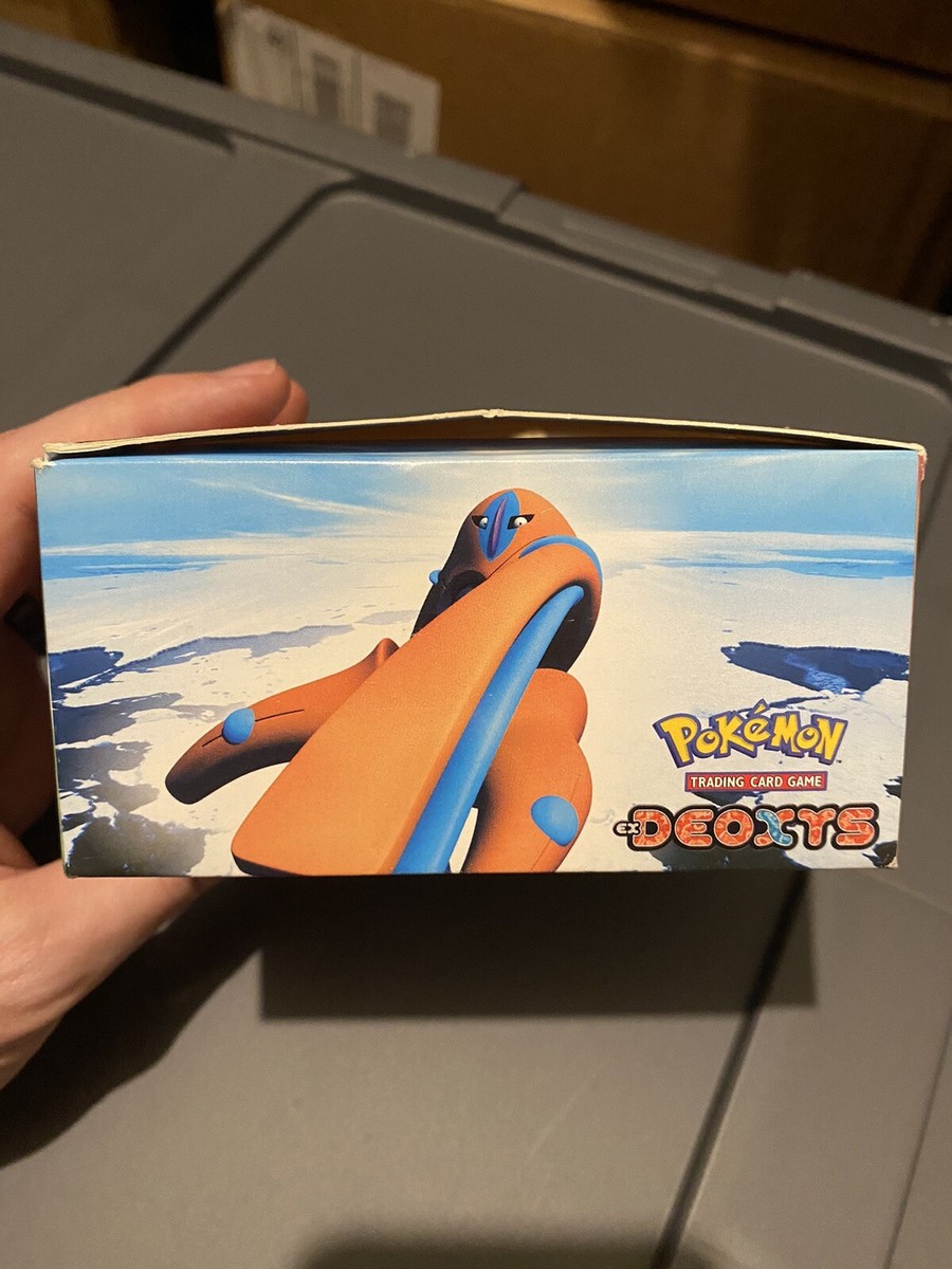 EX Deoxys Pokmon Booster Box Empty - VERY RARE! | eBay