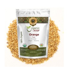 Organic Way Orange Peel Powder - Organic, Kosher  USDA Certified