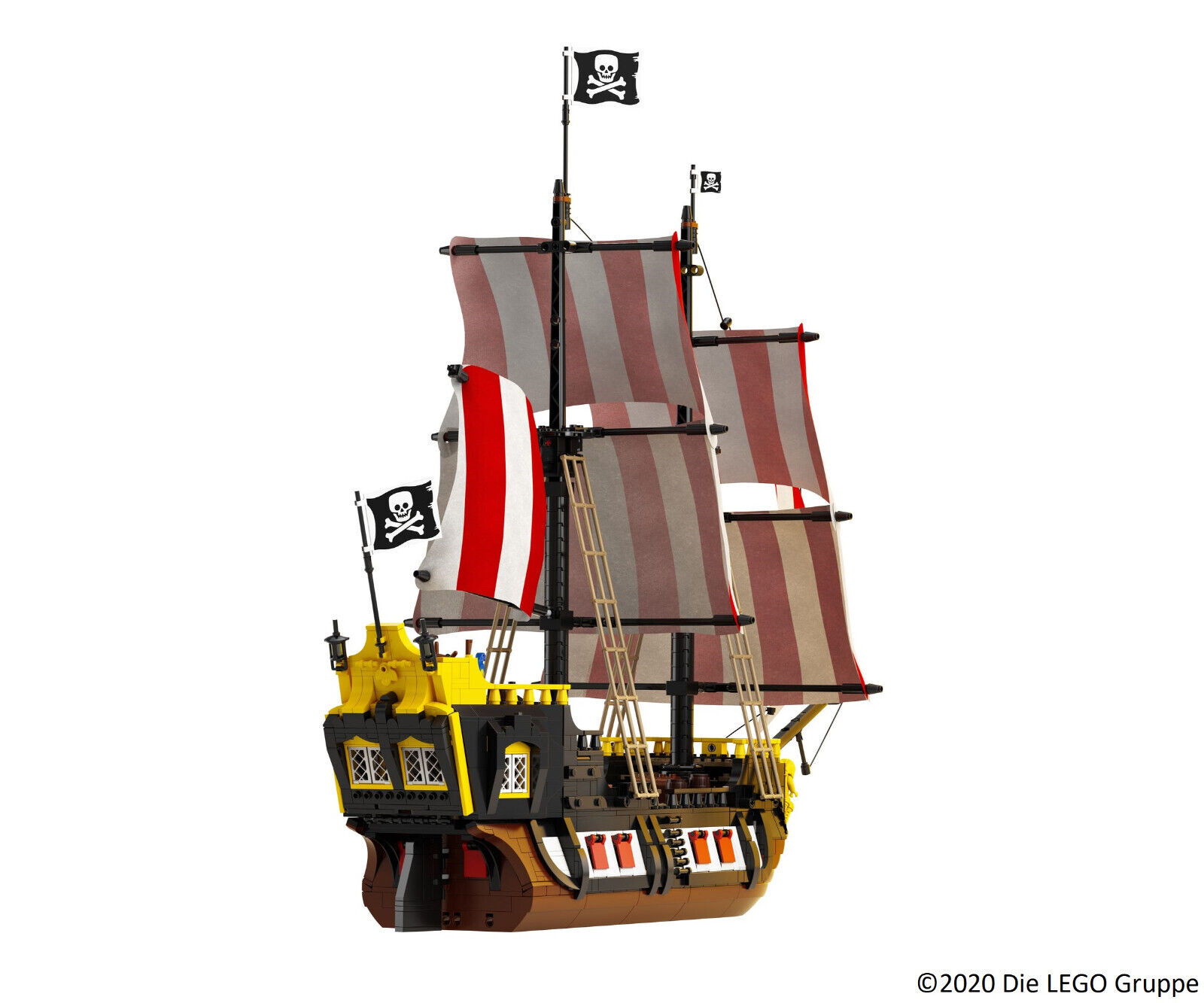 LEGO 21322 Piraten der Barracuda Bucht I IDEAS I Pirates of Barracuda I Schiff