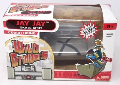 Rob Dyrdek Wild Grinders Jay Jay Skate Board Spot Couch Grind New mini toy