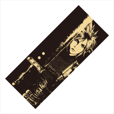 RARE Final Fantasy VII FF7 Remake Kuji Cloud & Sephiroth Towel