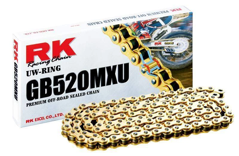 Kit Cadena Oro RK y Piñón JT Honda CRF 250R 2011-2017 Rojo Aluminio Trasero Foto 2 de 2