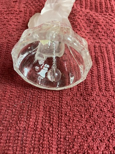 GOEBEL Satin Crystal Angel Decorative Bell - 1979 - Picture 5 of 8