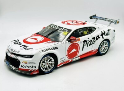 1:43 MACAULEY JONES #96 CHEVROLET CAMARO ZL 1 SUPERCAR 2023 MELBOURNE PIZZA HUT