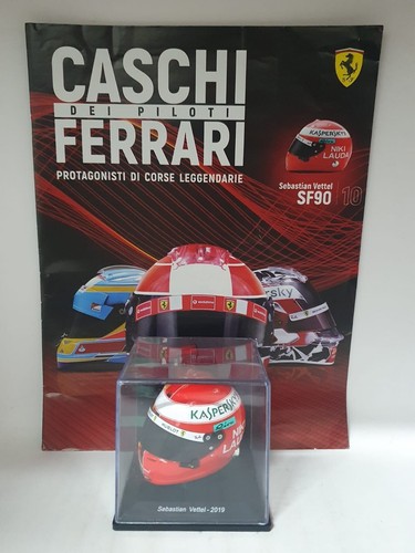 CASCHI DEI PILOTI FERRARI 1:5 PROTAGONISTI DI CORSE LEGGENDARIE - Imagen 9 de 64