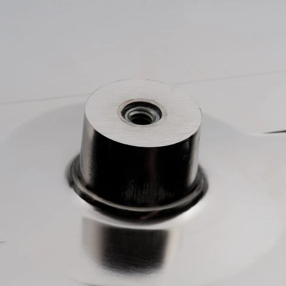 ProForm 141-833 Slant-Edge Air Cleaner 14" Chevrolet & Bowtie Design, Polished - Image 3 of 3