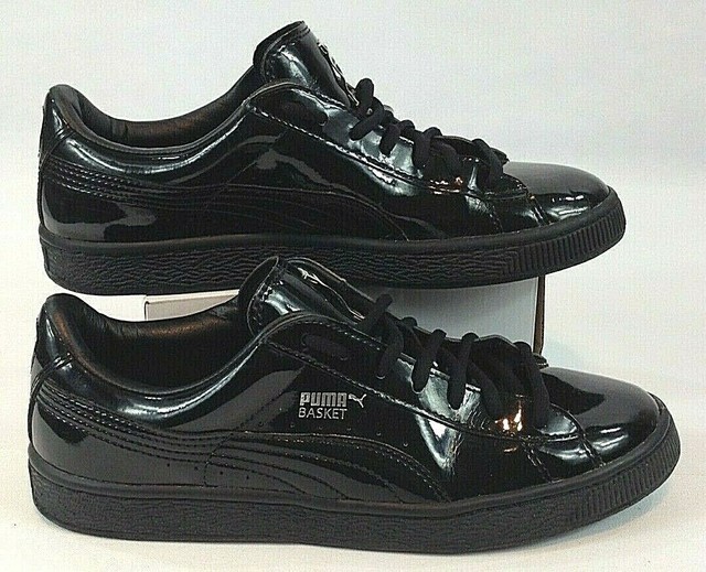 patent leather pumas men's
