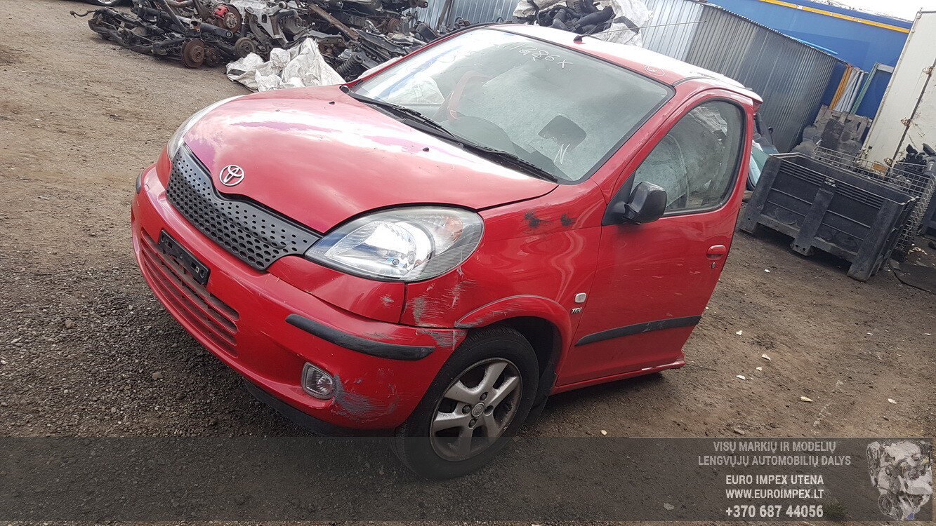 TOYOTA YARIS VERSO 2001 WIPER ARM STEERING COLUMN SWITCH 173647, G #495847-81