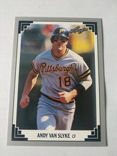 Andy Van Slyke 1991 Leaf #310 Pittsburgh Pirates Card