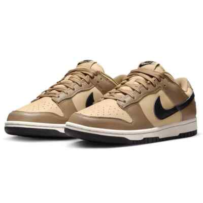 Nike Dunk Low Women s Sz 10.5 DK Driftwood Brown/Black-Sesame-Sail DD1503-200