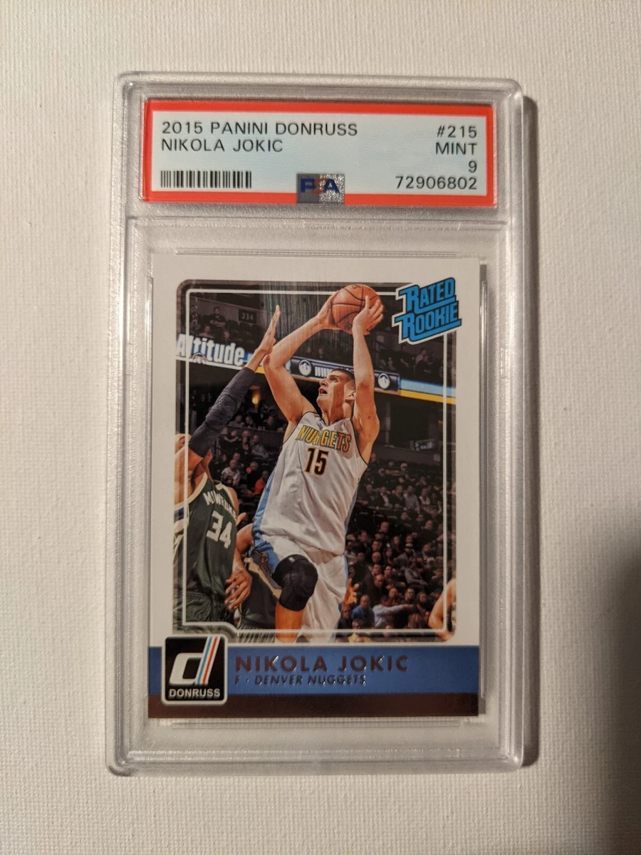 PSA 9 🔥🏀🔥 2015 Donruss Nikola Jokic Rookie RC (MINT)