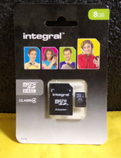INTEGRAL INMSDH8G4V2 8GB CLASS 4 MICRO SDHC CARD G 