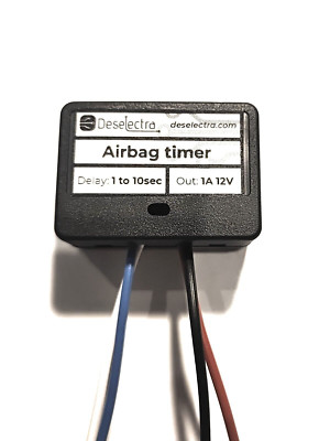Auto SRS Licht Zeitschaltuhr Zeitrelais 1-10 Sek Kit Delay Off 12V 1A 12W