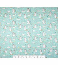 Hand Made KITTYCORN Crib Size Cotton Duvet Comforter Cover with FULL ZIPPER