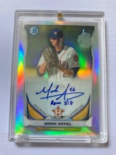 2014 bowman chrome mark Appel refractor auto