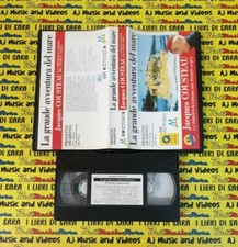 VHS film PROGETTO AMAZZONIA Jacques Cousteau grande avventura mare (F49) no dvd