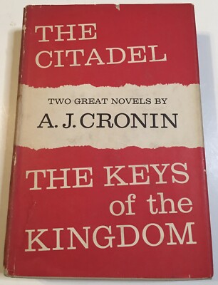 The Citadel & The Keys of the Kingdom Two Great Novels by A. J. Cronin 1941 w/DJ