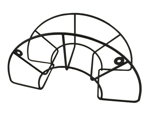 Schlauchhalter Metall Gartenschlauchhalter Halterung für Gartenschlauch