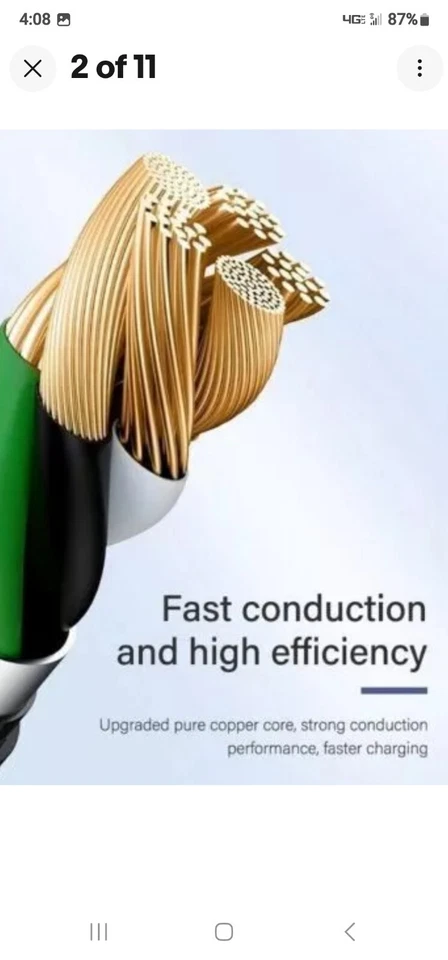 IPhone IPod (3pkg) CHARGING CABLES 10'RED IPHONE 9to 14 Models🔥 FREE SHIP - Image 4 of 4