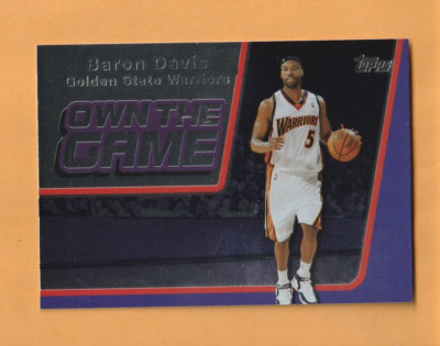 Baron Davis Golden State Warriors 2006-07 Topps Own the Game #12 UCLA Bruins 6E