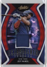 2022 Panini Absolute Established Threads Spectrum Red /99 Jeff McNeil 0q1p