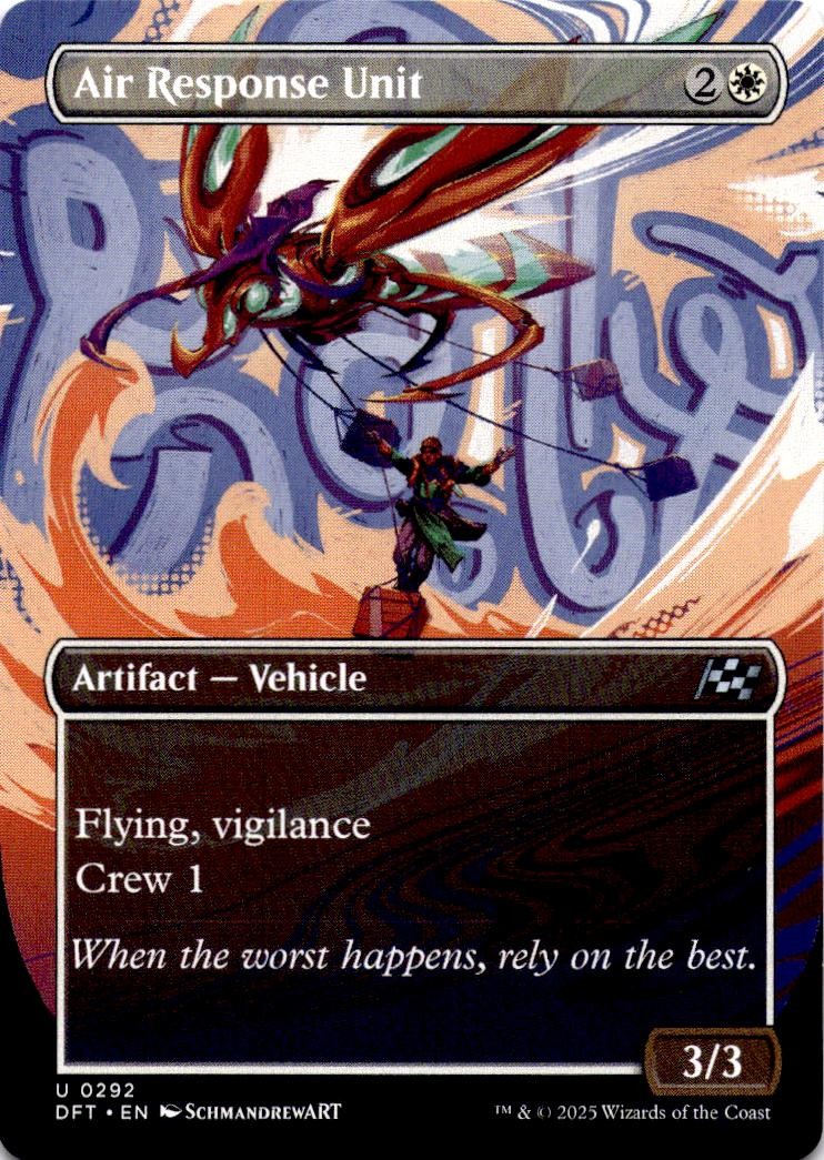 AIR RESPONSE UNIT (BORDERLESS) 292 UC AETHERDRIFT NM/M