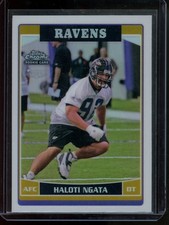 2006 Topps Chrome Haloti Ngata Refractor #176 Rookie