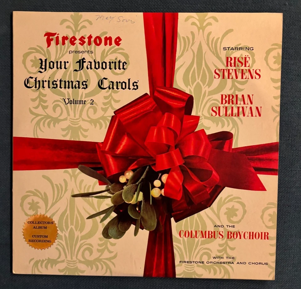 Vintage Firestone Your Favorite Christmas Vol. 1-7 ~ "Vinyl LP Complete Set" - Image 4 of 4