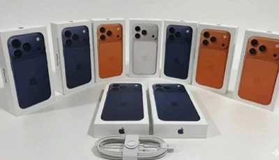 Genuine Apple iPhone 17/AIR / 17 PRO / 17 PRO MAX Empty Box - WITH/WITHOUT CABLE - Image 1 of 4