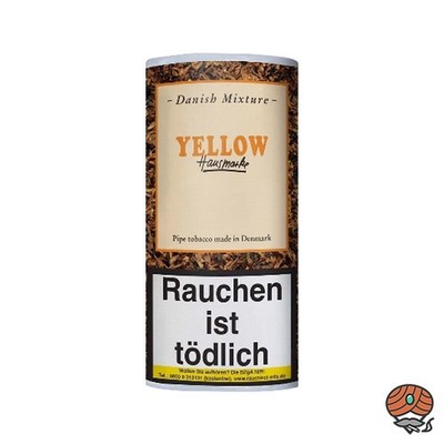 Danish Mixture Hausmarke Yellow Pfeifentabak 50g Pouch